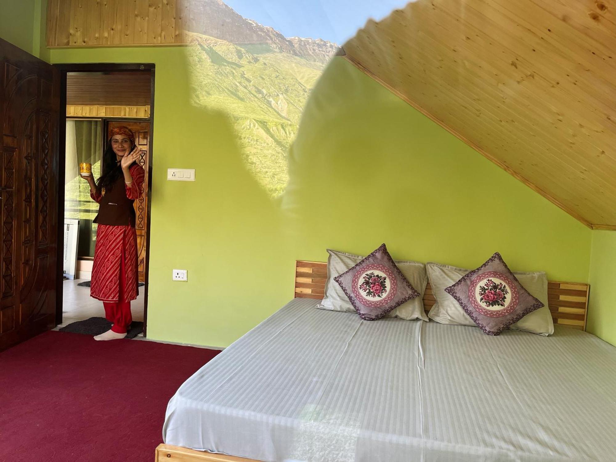 Amma Home Stay Keylong Kyelang Exterior foto